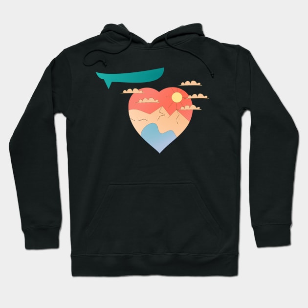 Nature is in my heart Hoodie by jaml-12